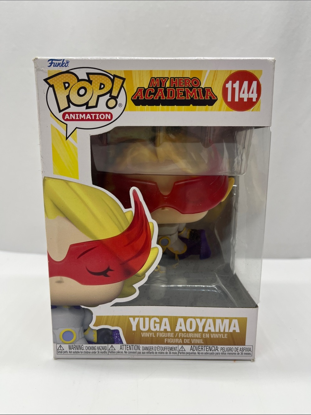 Funko Pop! Yuga Aoyama Red & Yellow Vinyl Figure